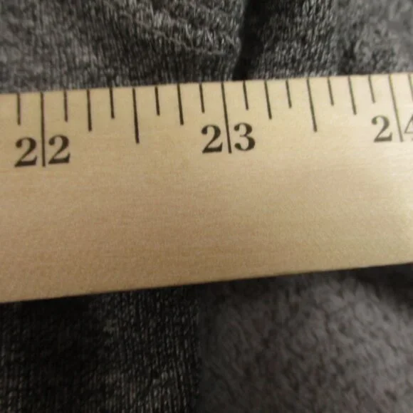 Noah NYC Core Classic Hoodie Men Large Heather Grey Pullover Embroidered Hiking - Picture 13 of 15